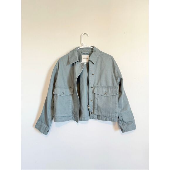 Madewell Cropped Cargo Jacket - Picture 2 of 5